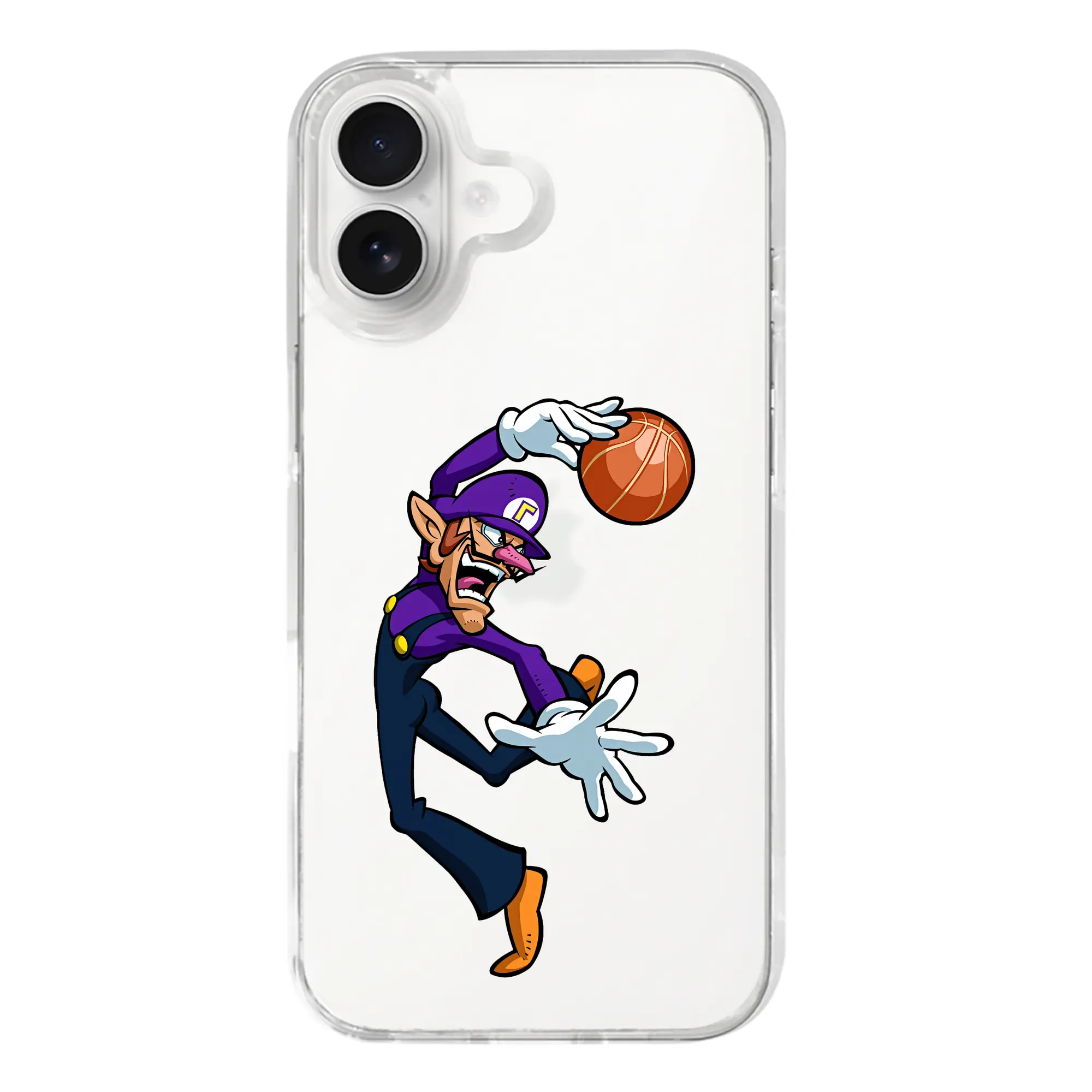 マリオ グッズ ワルイージ - iPhone 17シリーズ 透明スマホケース – 薄型・耐衝撃・精密フィット保護カバー